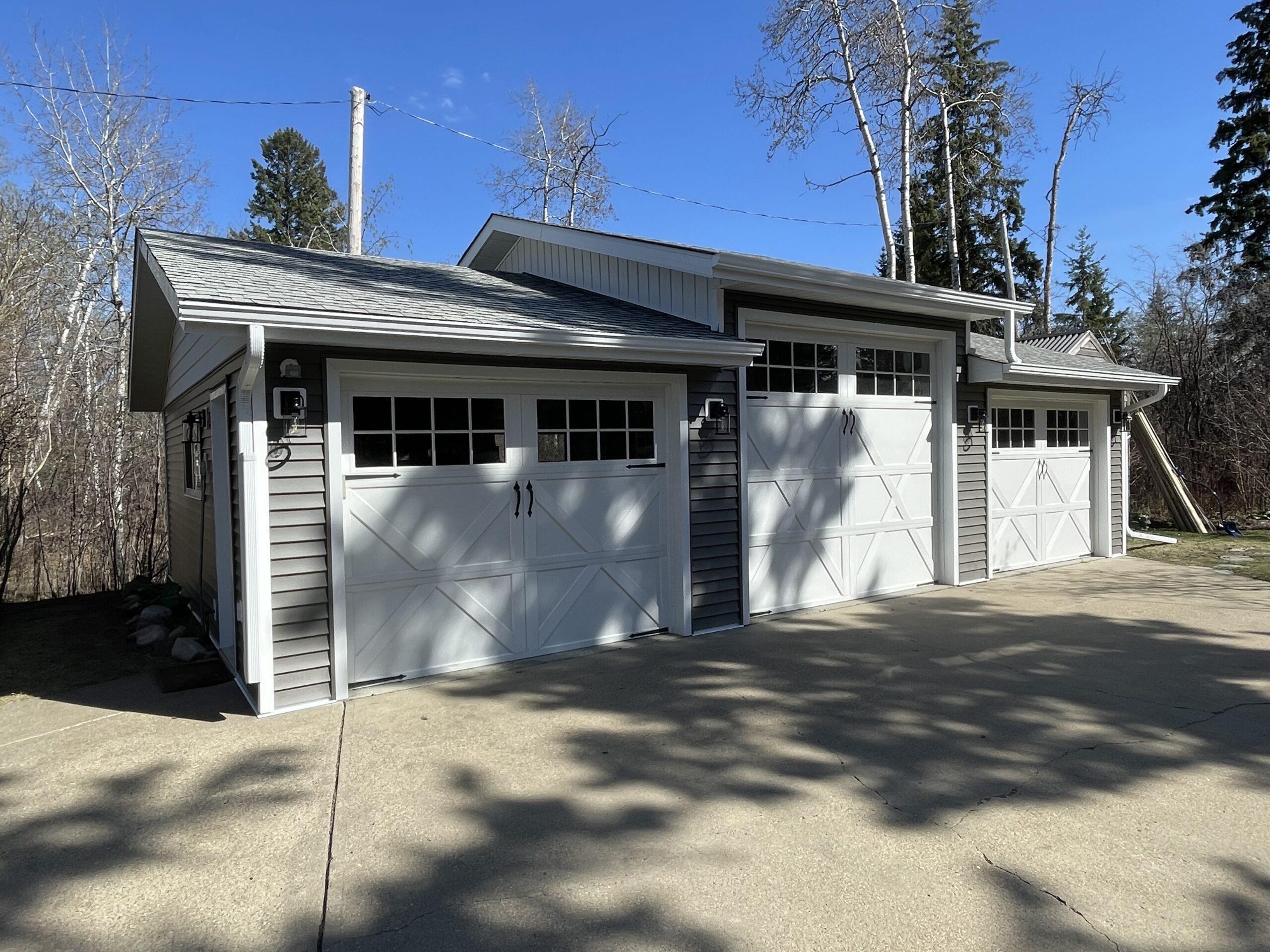 White Fascia in Parkland County