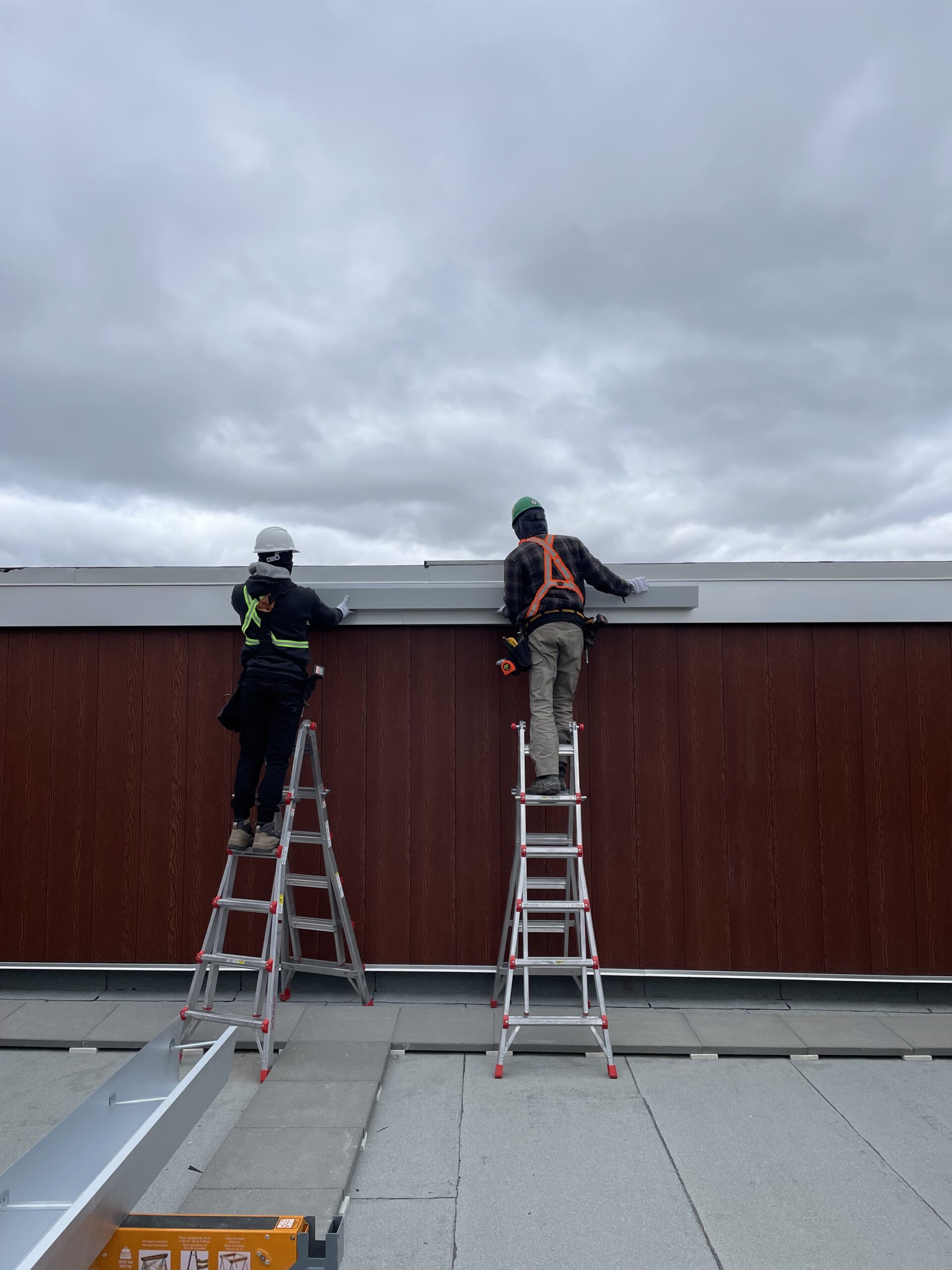 Galvalume Commercial Eavestroughing in Edmonton