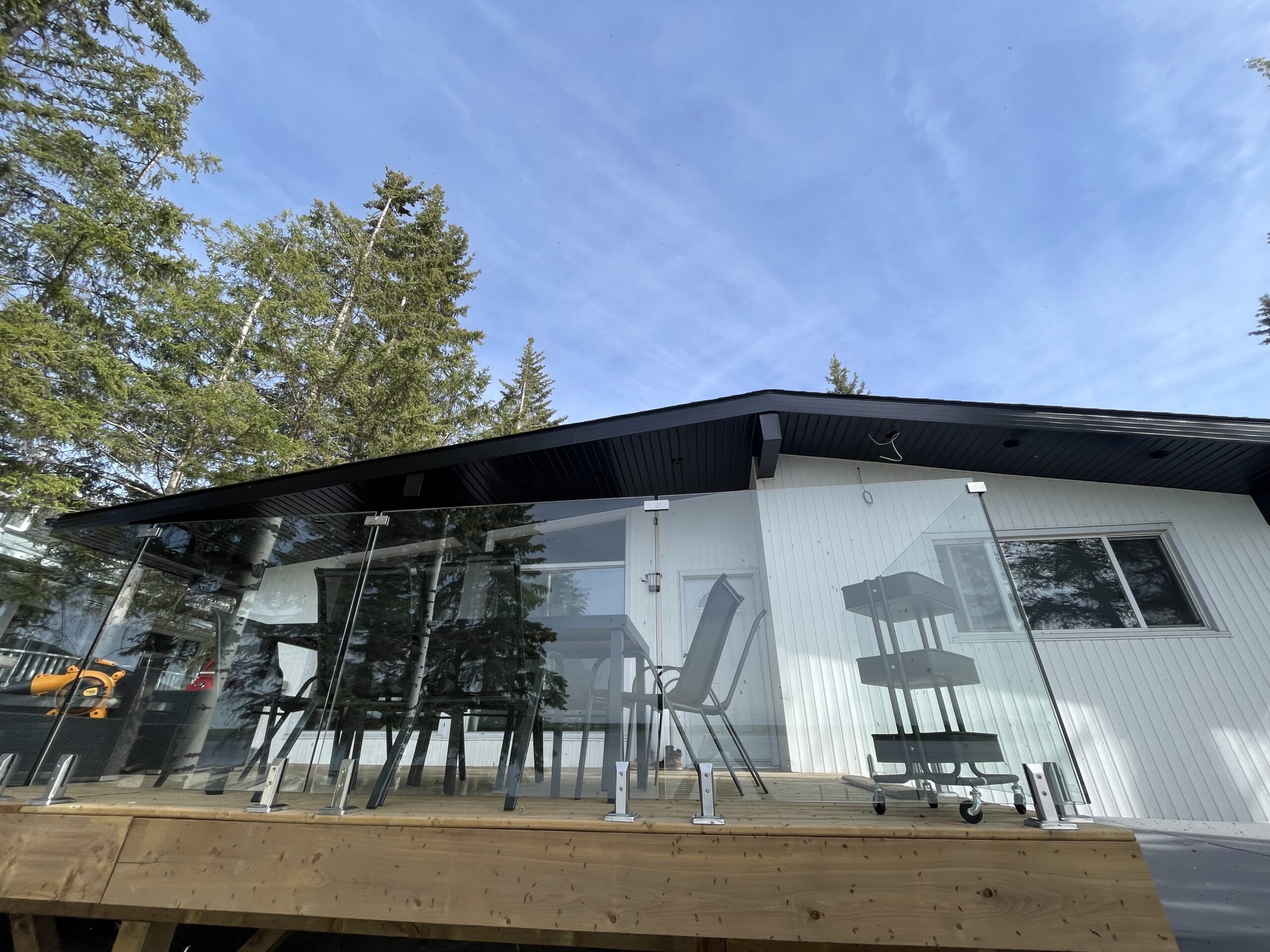 Black Soffit and Fascia in Lac Ste. Anne County